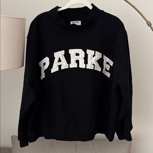 Parke Black Mockneck
